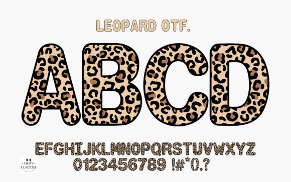 Am Leopard: A Bold Typographic Statement