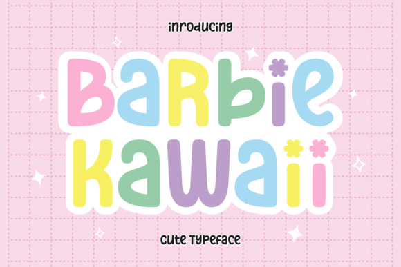 Barbie Kawaii: A Playful Font for Modern Design