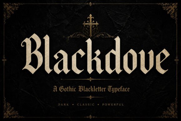 Blackdove: A Bold Fusion of Gothic Elegance and Modern Design