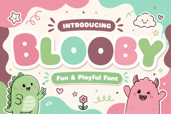 Blooby: A Font with Personality