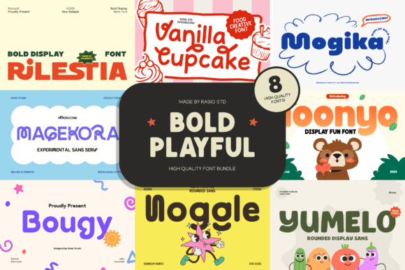 Bold Playful Bundle Adds Joy to Your Design Projects