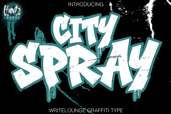 City Spray Font: A Bold Statement for Urban Design