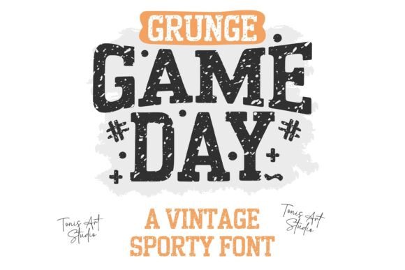 Game Day: A Bold Font for Sports Branding and Creative Projects