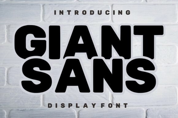 Giant Sans: A Bold Statement in Modern Typography