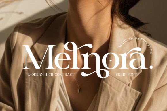 Introducing Melnora: A Modern Serif Font for Elegance and Creativity