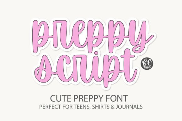 Preppyscript: A Versatile Script Font for Creative Designers