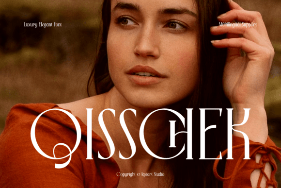 Qisschek: A Bold and Authentic Display Typeface for Modern Design