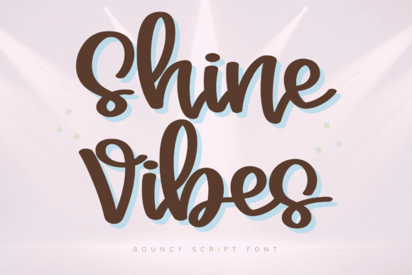 Shine Vibes: The Playful Font That Adds Personality to Your Designs