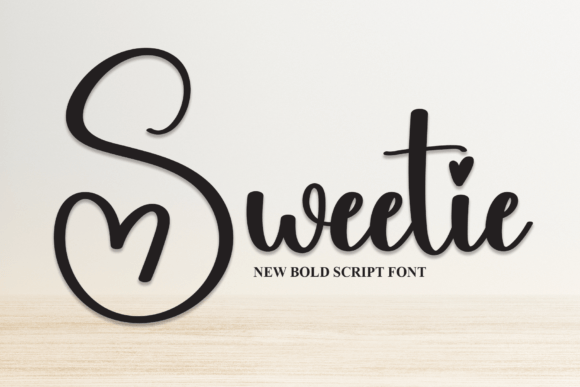 Sweetie Font: A Romantic Twist on Modern Calligraphy