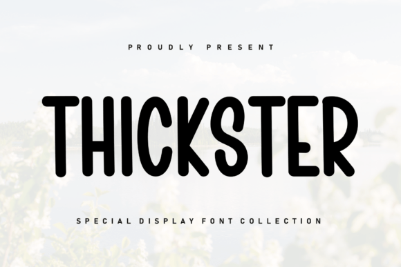 Thickster: A Handwritten Font That Elevates Design